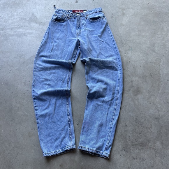 Levi's Denim - Vintage Levi's Silver Tab Loose Fit Light Wash Denim Jeans Women Size 9/10 M